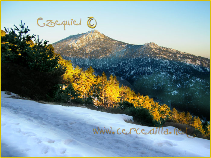 Tarjeta postal de Cercedilla Calle Alta 12