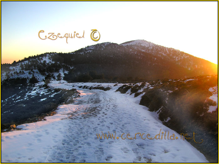 Tarjeta postal de Cercedilla Calle Alta 17