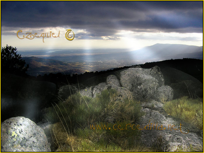 Tarjeta postal de Cercedilla Majalasna 10