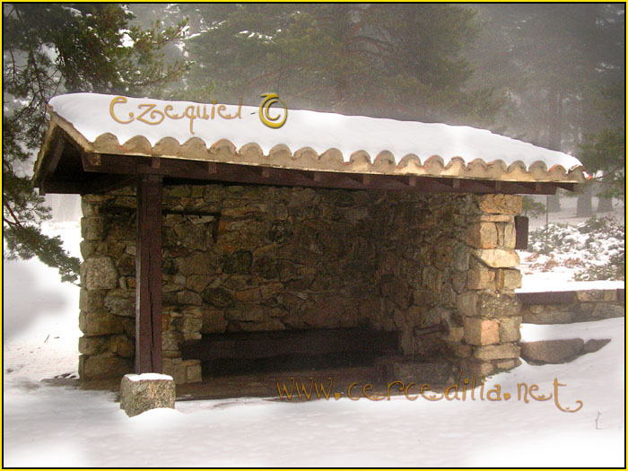 Tarjeta postal de Cercedilla de Navarrolaque 04