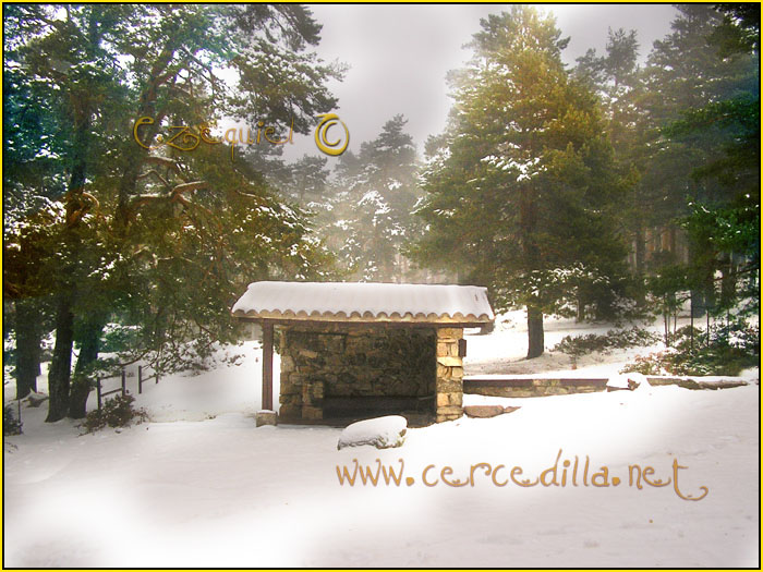 Tarjeta postal de Cercedilla de Navarrolaque 05