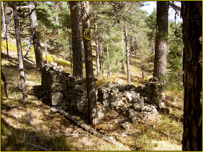 Tarjeta postal de Cercedilla los parapetos 05