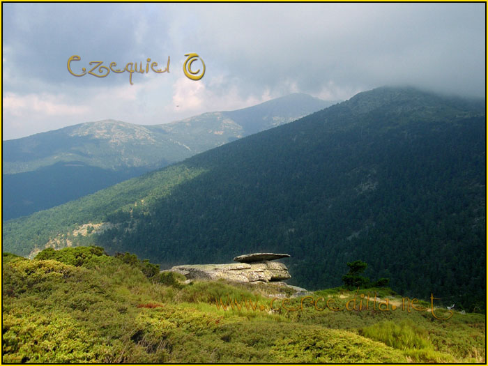 tarjeta postal de cercedilla pico 03