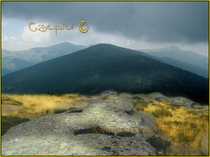 tarjeta postal de cercedilla pico 09