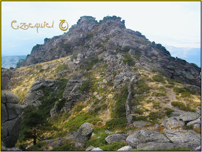 tarjeta postal de cercedilla pico 10