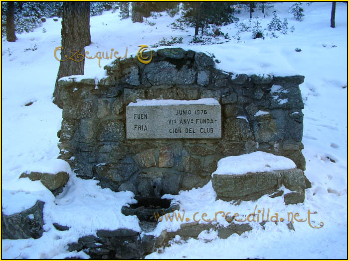 Tarjeta postal de Cercedilla Puerto de la Fuenfria 03