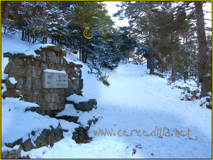 Tarjeta postal de Cercedilla Puerto de la Fuenfria 09