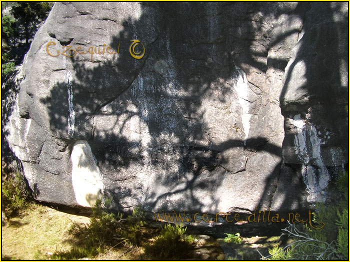 Tarjeta postal de Cercedilla Senda Herreros 04